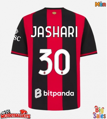 AC Milan Ardon Jashari #30 Replica Home Stadium Shirt 2026-27 Short Sleeve